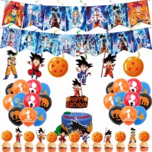 Dragon Ball anime hanging flag album return photo poster hanging pictures(a set+rope)