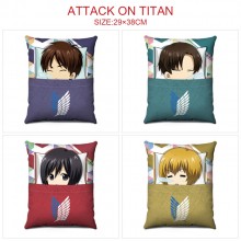Attack on Titan anime plush stuffed pillow cushion