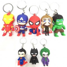 Batman Iron Spider Super man Thor Hulk figure doll...