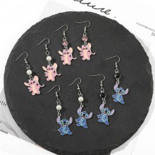 Stitch Angel anime earrings a pair