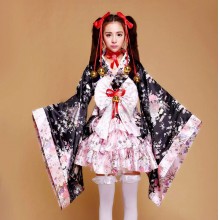 full set of sakura cosplay kimono (including headw...