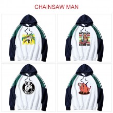 Chainsaw Man anime cotton thin sweatshirt hoodies clothes