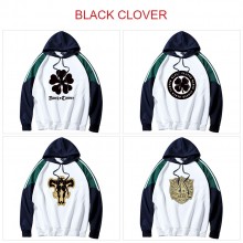 Black Clover anime cotton thin sweatshirt hoodies ...