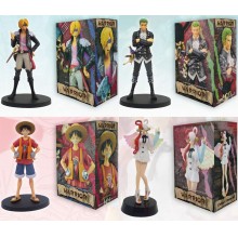 One Piece warrior Luffy Sanji Zoro Uta anime figure