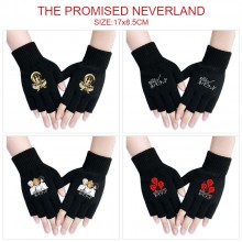 The Promised Neverland anime cotton half finger gl...