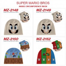 Super Mario anime flannel hats hip hop caps