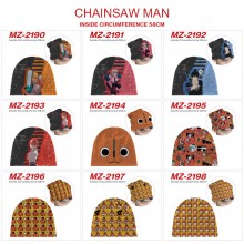 Chainsaw Man anime flannel hats hip hop caps