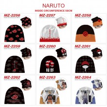 Naruto anime flannel hats hip hop caps