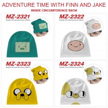 Adventure Time anime flannel hats hip hop caps