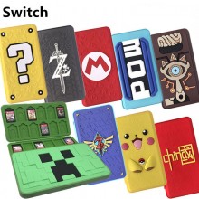 Switch Game Card Bag Magnetic 3D Silicone Cover Bo...