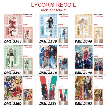 Lycoris Recoil anime door curtains portiere 85x120CM
