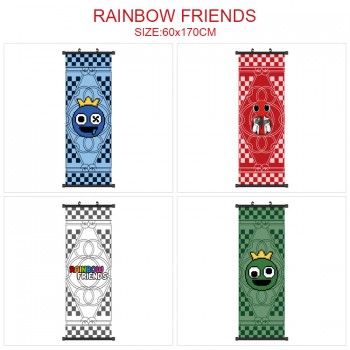 Rainbow Friends game wall scroll wallscrolls 60*170CM