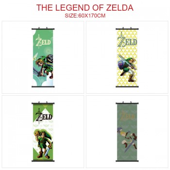 The Legend of Zelda game wall scroll wallscrolls 60*170CM