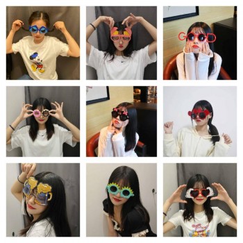 Funny Birthday Party Glasses Cosplay Crazy Sunglasses