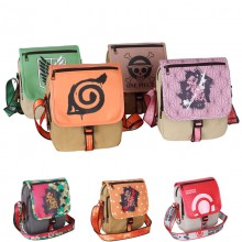 Demon Slayer One Piece Naruto Totoro satchel shoul...