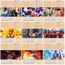 One Piece anime big mouse pad mat 90*40/60*40