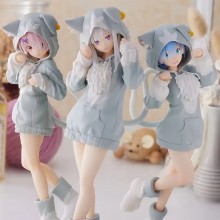 Re:Life in a different world from zero rem ram anime figure