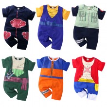 baby short-sleeve onesie cosplay crawl suit