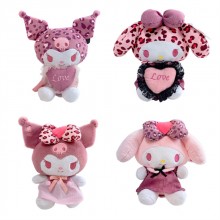 8inches Sanrio Melody Kuromi plush doll