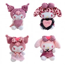 8inches Sanrio Melody Kuromi plush doll