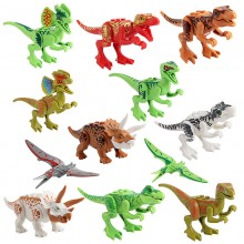 Jurassic World Dinosaur Model Figures set(12pcs a set)(OPP bag)