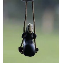 Spirited Away no face man figure doll key chain