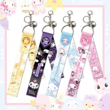 Melody Cinnamoroll Kuromi Hello Kitty rope key chain