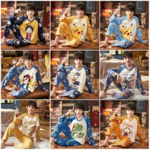 Pokemon Luffy anime t-shirt pajamas with trousers a set