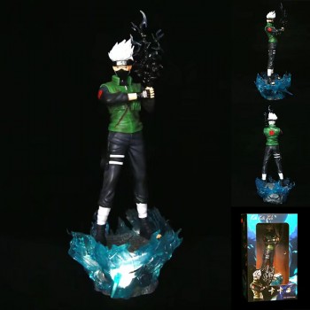 Naruto Hatake Kakashi anime figure(can lighting)