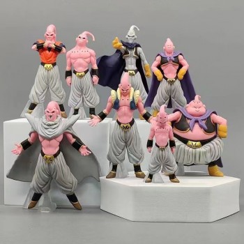 Dragon Ball Majin Buu anime figures set(8pcs a set)(OPP bag)