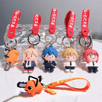 Chainsaw Man anime figure doll key chain(OPP bag)