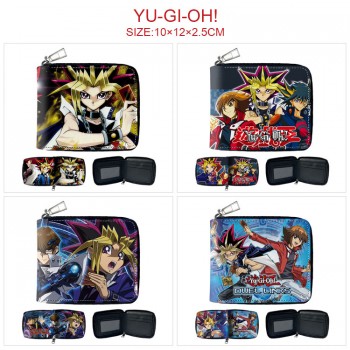 Duel Monsters anime zipper wallet purse