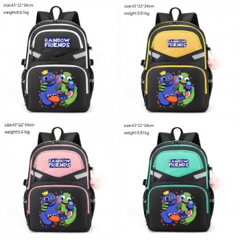 Rainbow Friends game backpack bag