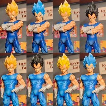 Dragon Ball Vegeta anime figure - a figure 4 heads