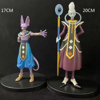 Dragon Ball Beerus and Whis anime figures set(2pcs a set)