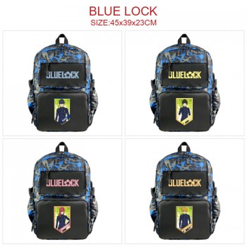 Blue Lock anime nylon backpack bag