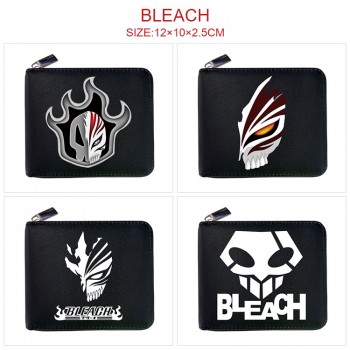 Bleach anime zipper wallet purse