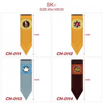 SK8 the Infinity anime flags 40*145CM