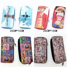 One Piece anime zipper long wallet/purse