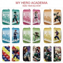 My Hero Academia anime long zipper wallet purse