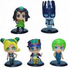 JoJo's Bizarre Adventure anime figures set(5pcs a set)(OPP bag)