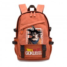 Dragon Ball anime canvas backpack bag