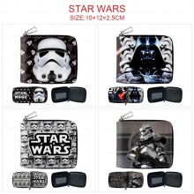 Star Wars zipper wallet purse