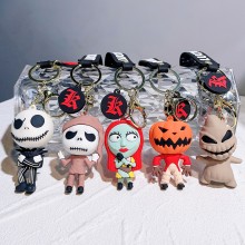 The Nightmare Before Christmas anime figure doll key chains