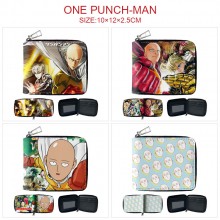 One Punch Man anime zipper wallet purse