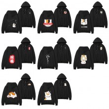 Natsume Yuujinchou anime zipper cotton thin hoodies sweatshirt