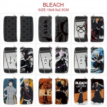 Bleach anime long zipper wallet purse