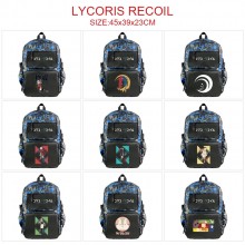 Lycoris Recoil anime nylon backpack bag