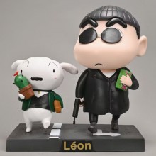 Crayon Shin-chan cos Language anime figure