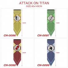Attack on Titan anime flags 40*145CM